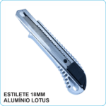 ESTILETE 18MM EMBORRACHADO LOTUS