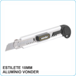 ESTILETE 18MM EMBORRACHADO VONDER