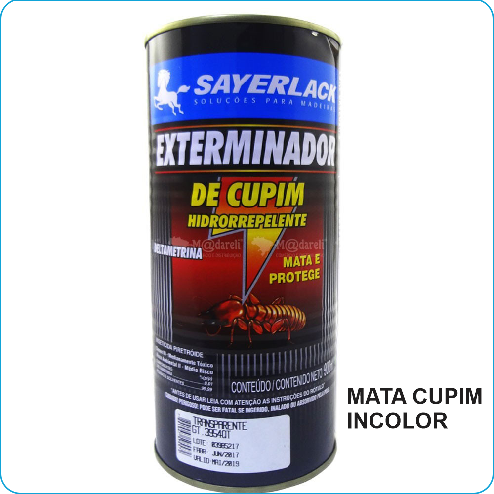 MATA CUPIM INCOLOR LATA 900ML