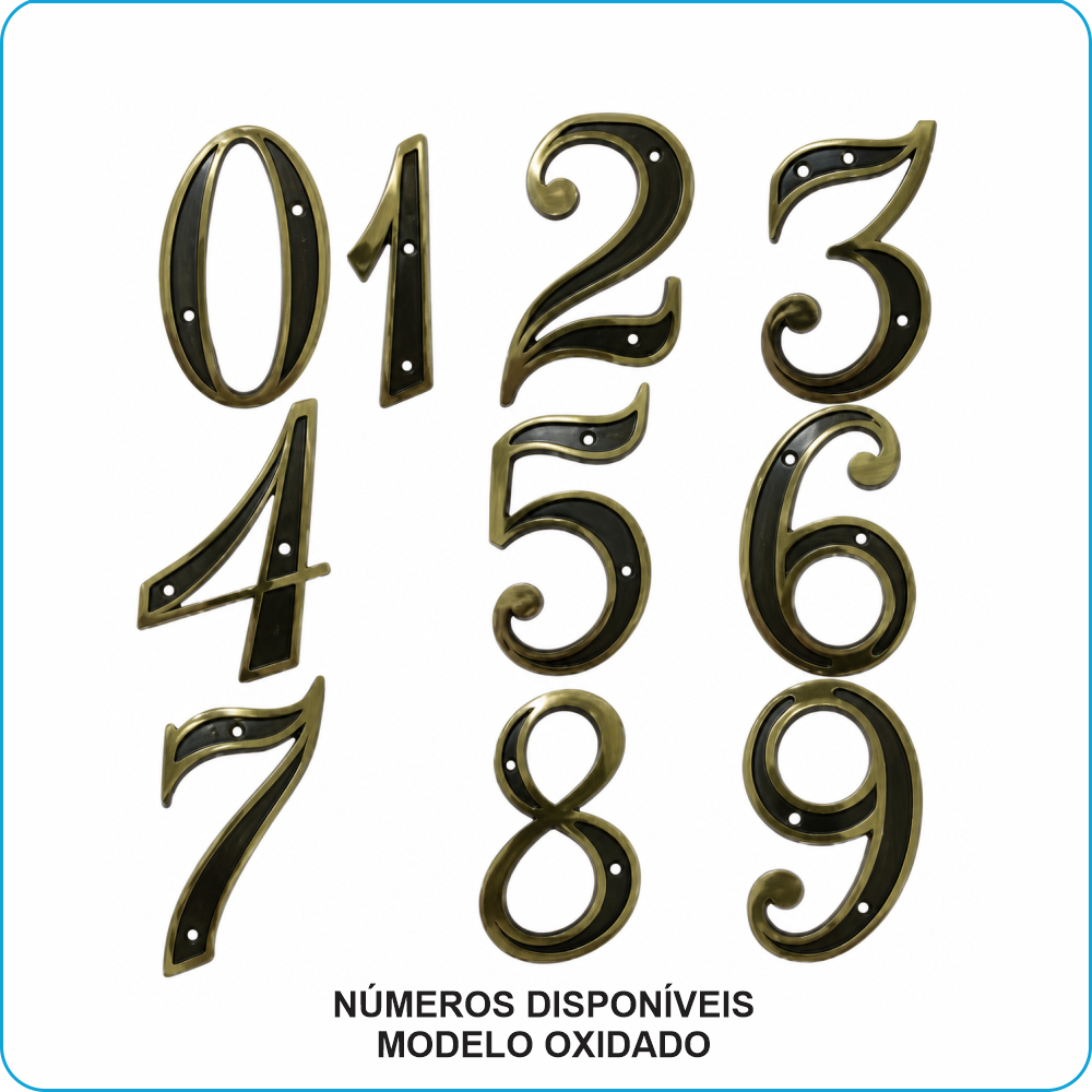 NUM. RESIDENCIAL MODELO OXIDADO