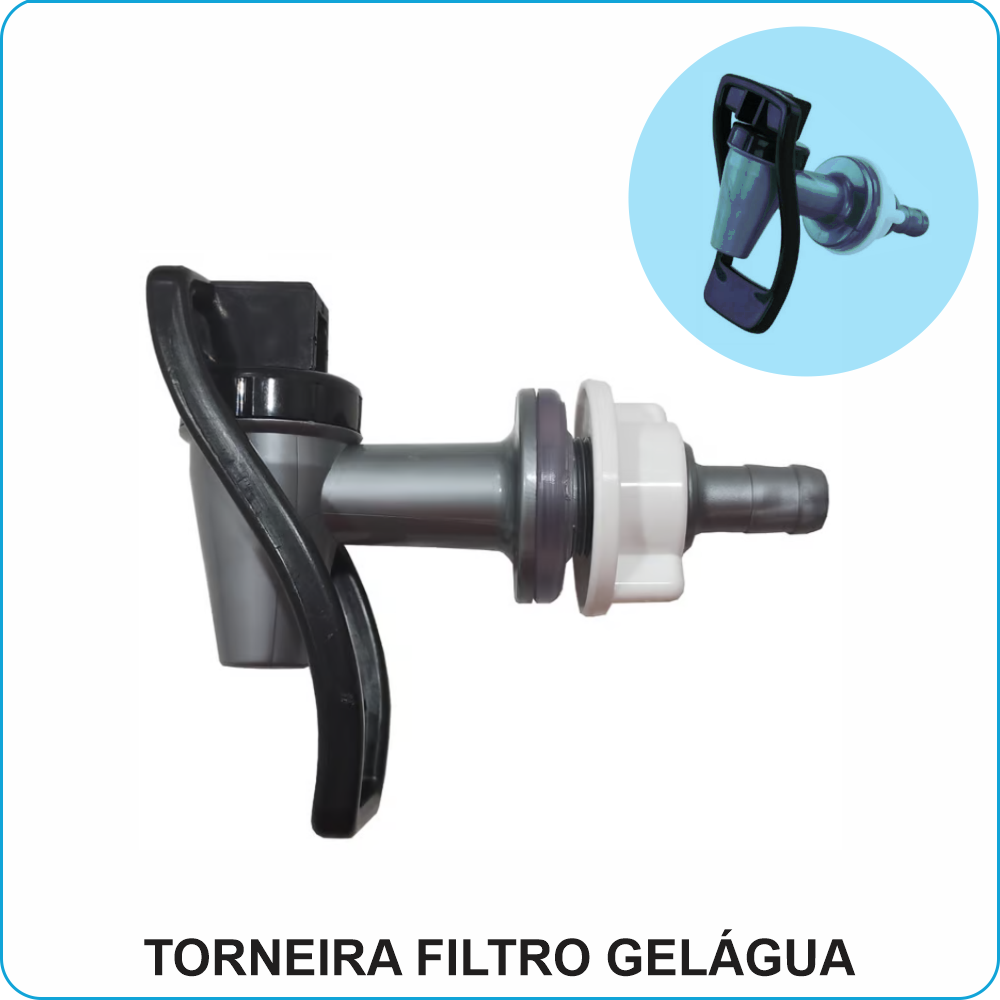 TORNEIRA FILTRO GELÁGUA