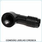 conexão joelho com rosca