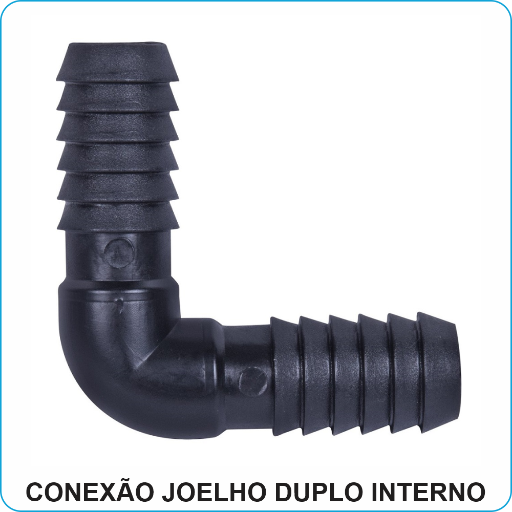 conexão joelho duplo interno