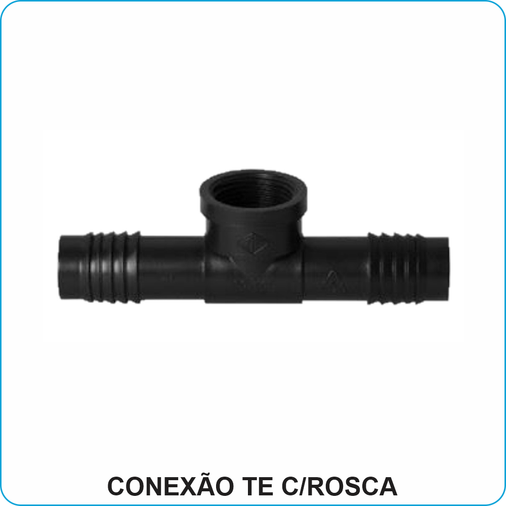 conexão te com rosca