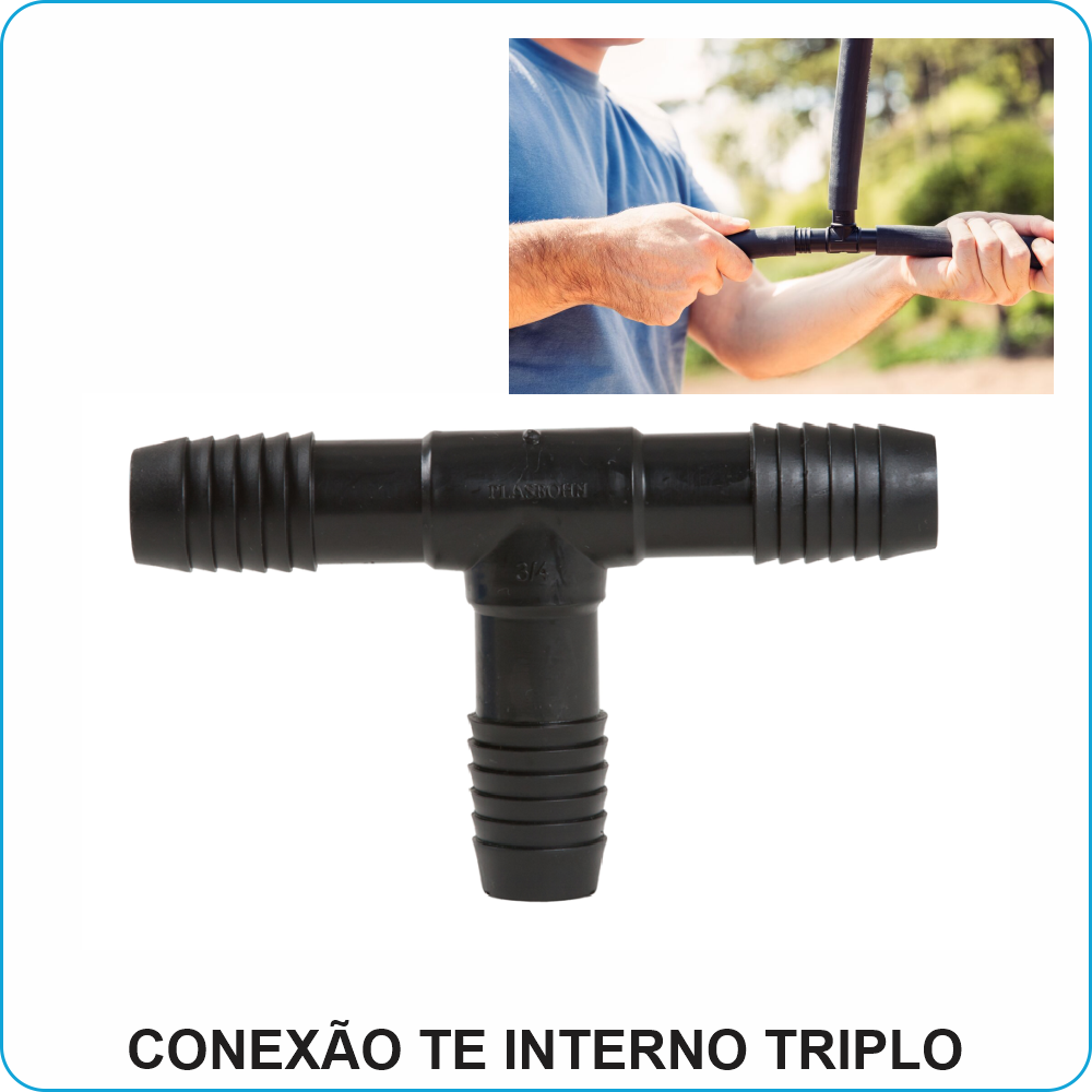 conexão te interno triplo