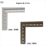 moldura fina com textura g3