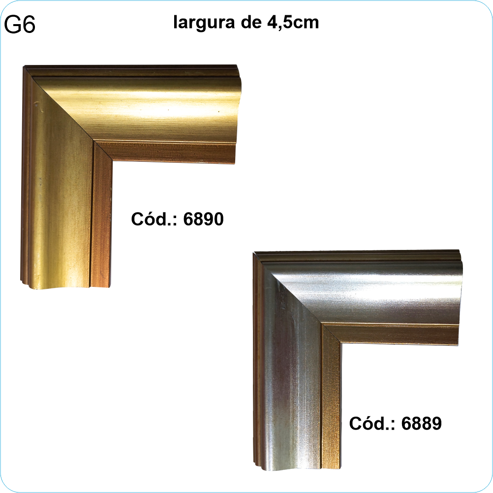 moldura concava g6