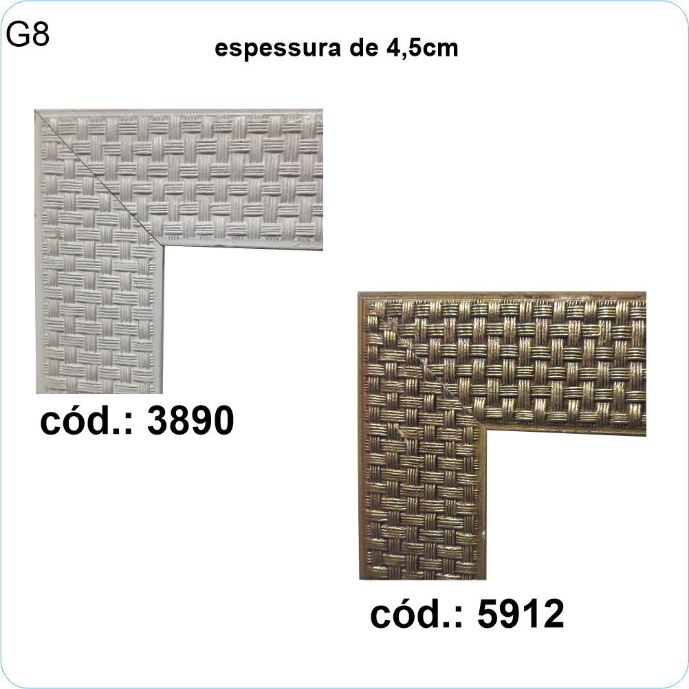 molduras tons terrosos g8