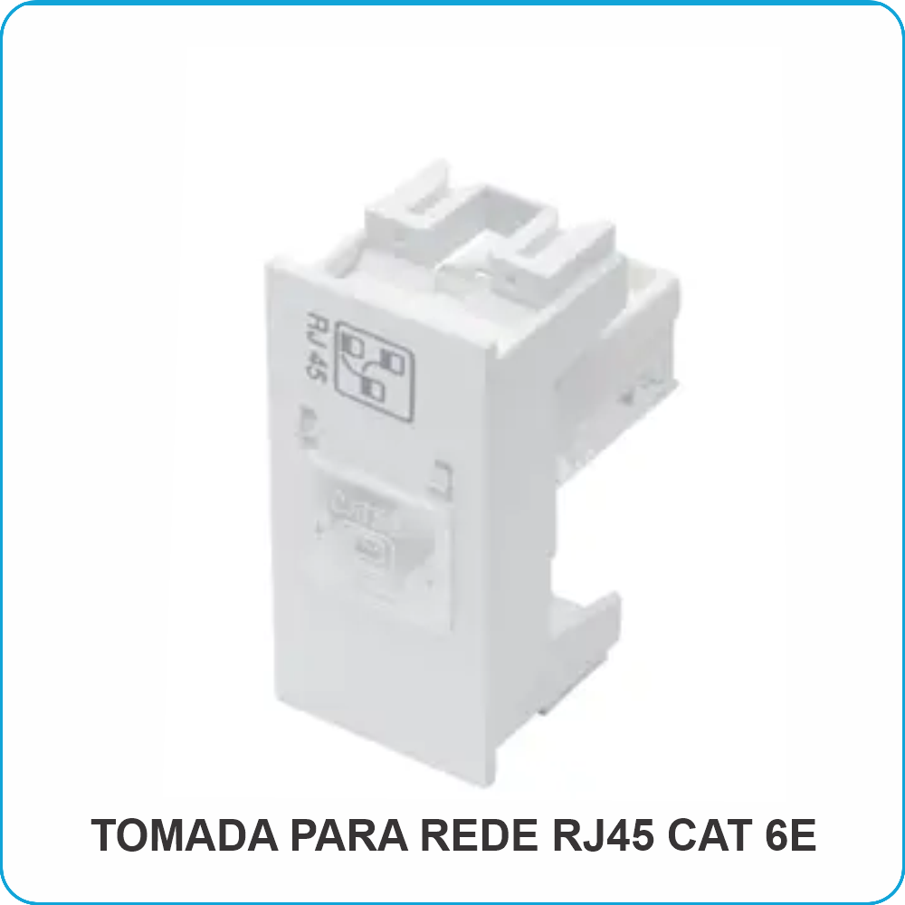MODULO REDE RJ45 - 6E