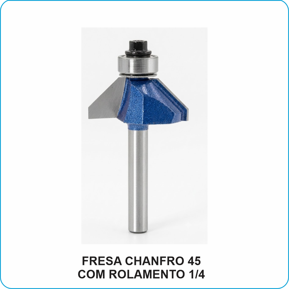 FRESA CHANFRO 45 COM ROLAMENTO 1_4