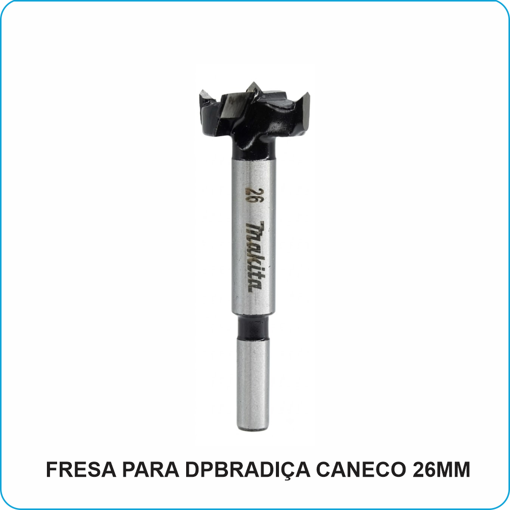 FRESA PARA DPBRADIÇA CANECO 26MM