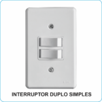 ILUMI INTERRUPTOR DUPLO SIMPLES