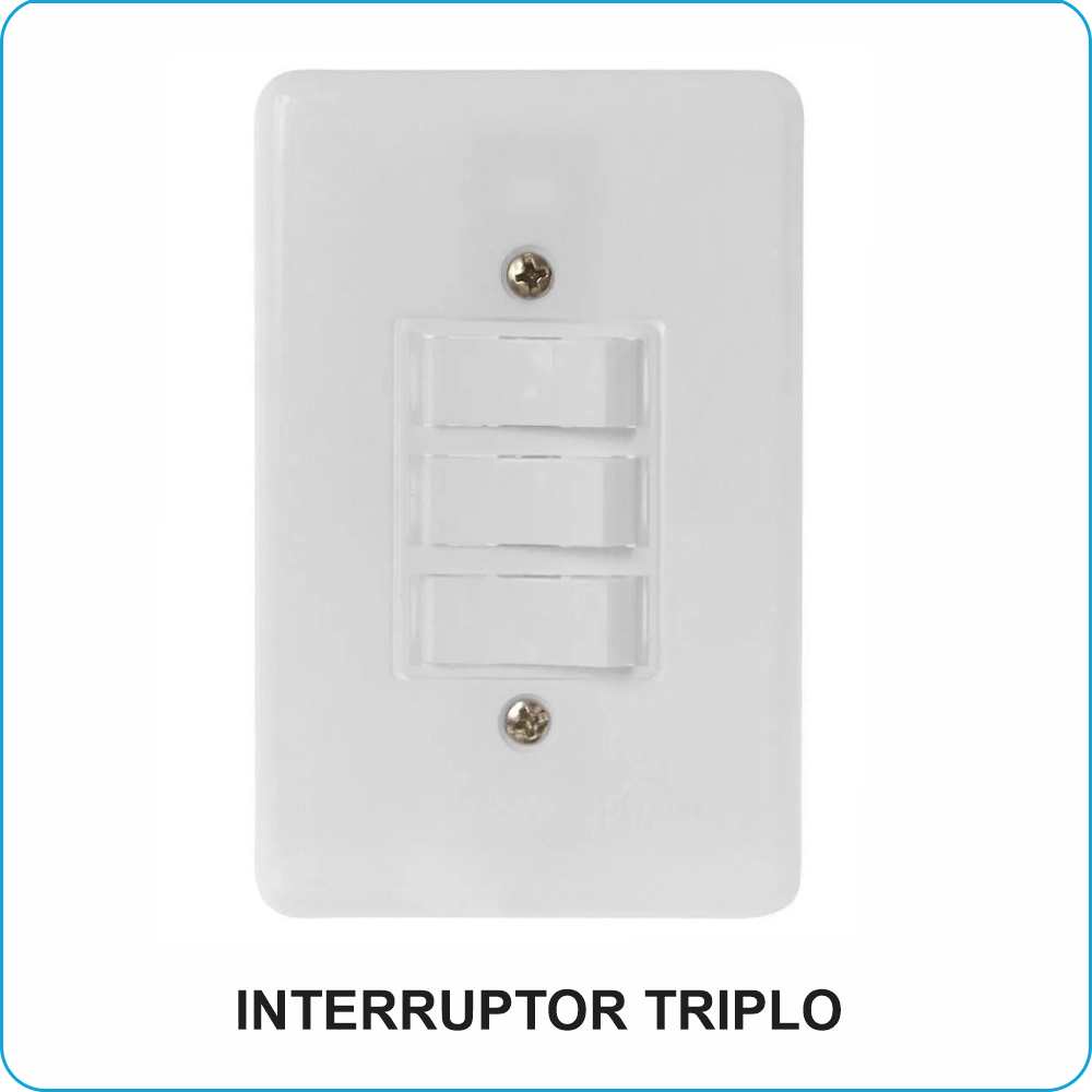 ILUMI INTERRUPTOR TRIPLO