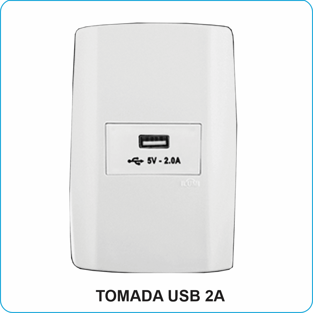 ILUMI TOMADA USB 2A