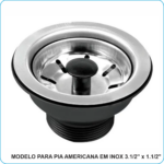 VALVULA INOX PIA AMER PLAST