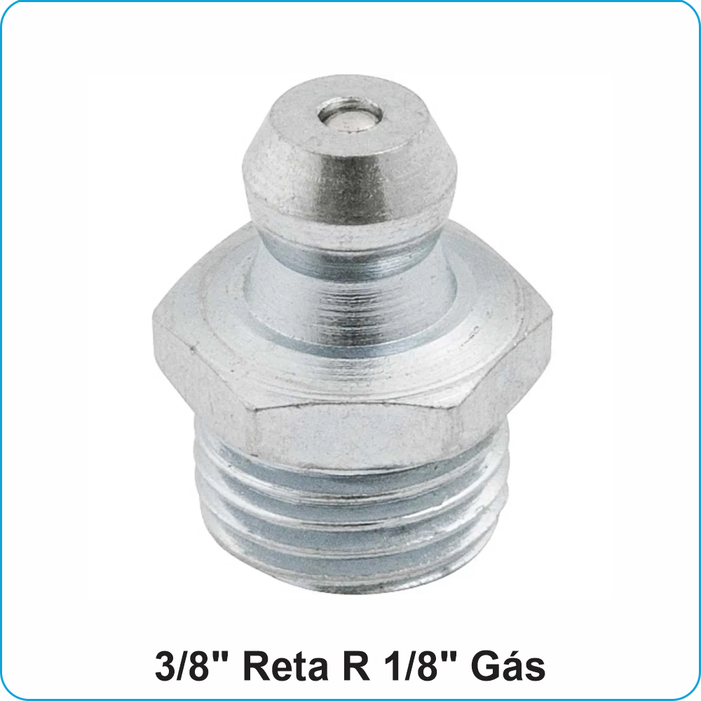 graxeira 3-8 reta r 1-8 gas