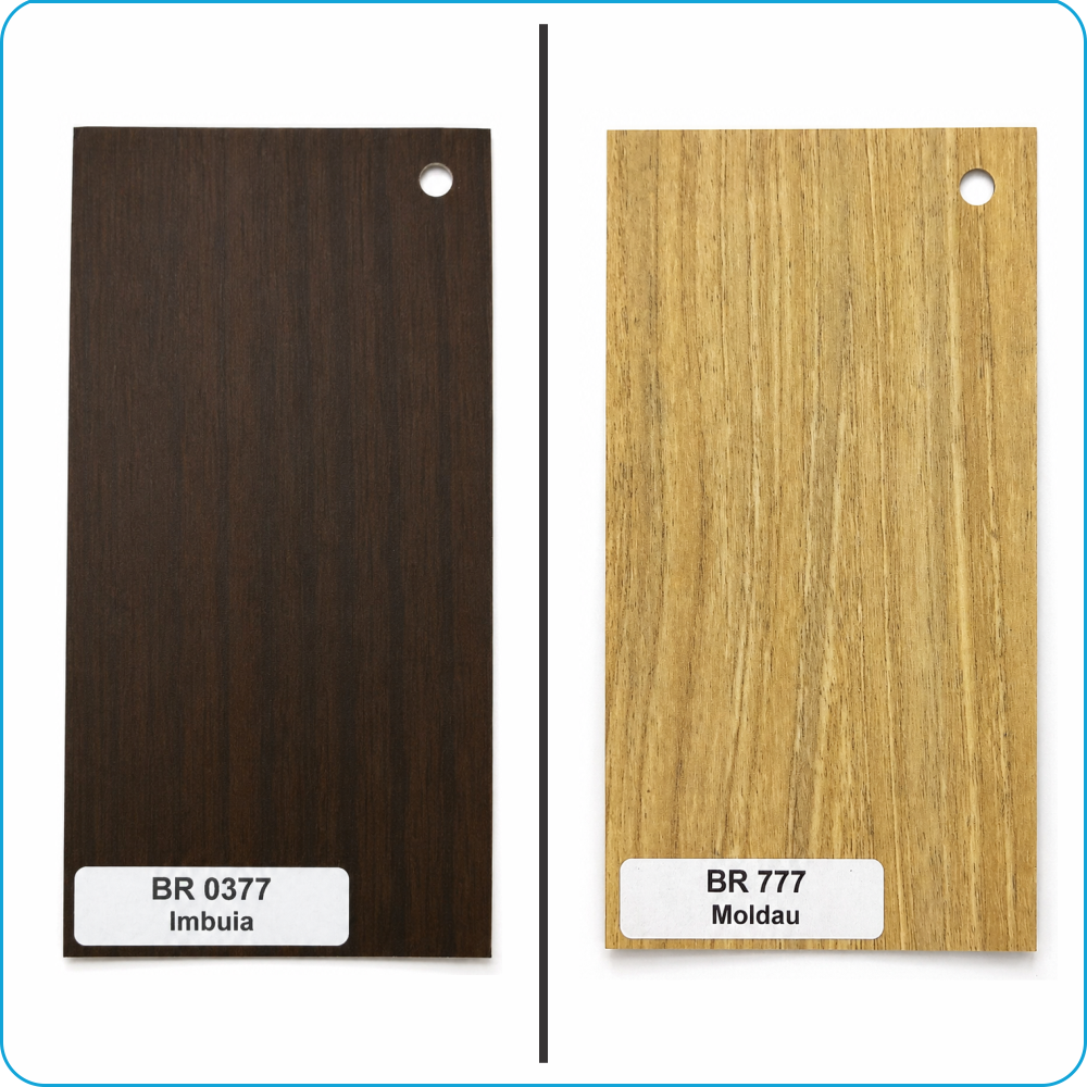 decoform pvc imbuia e moldau