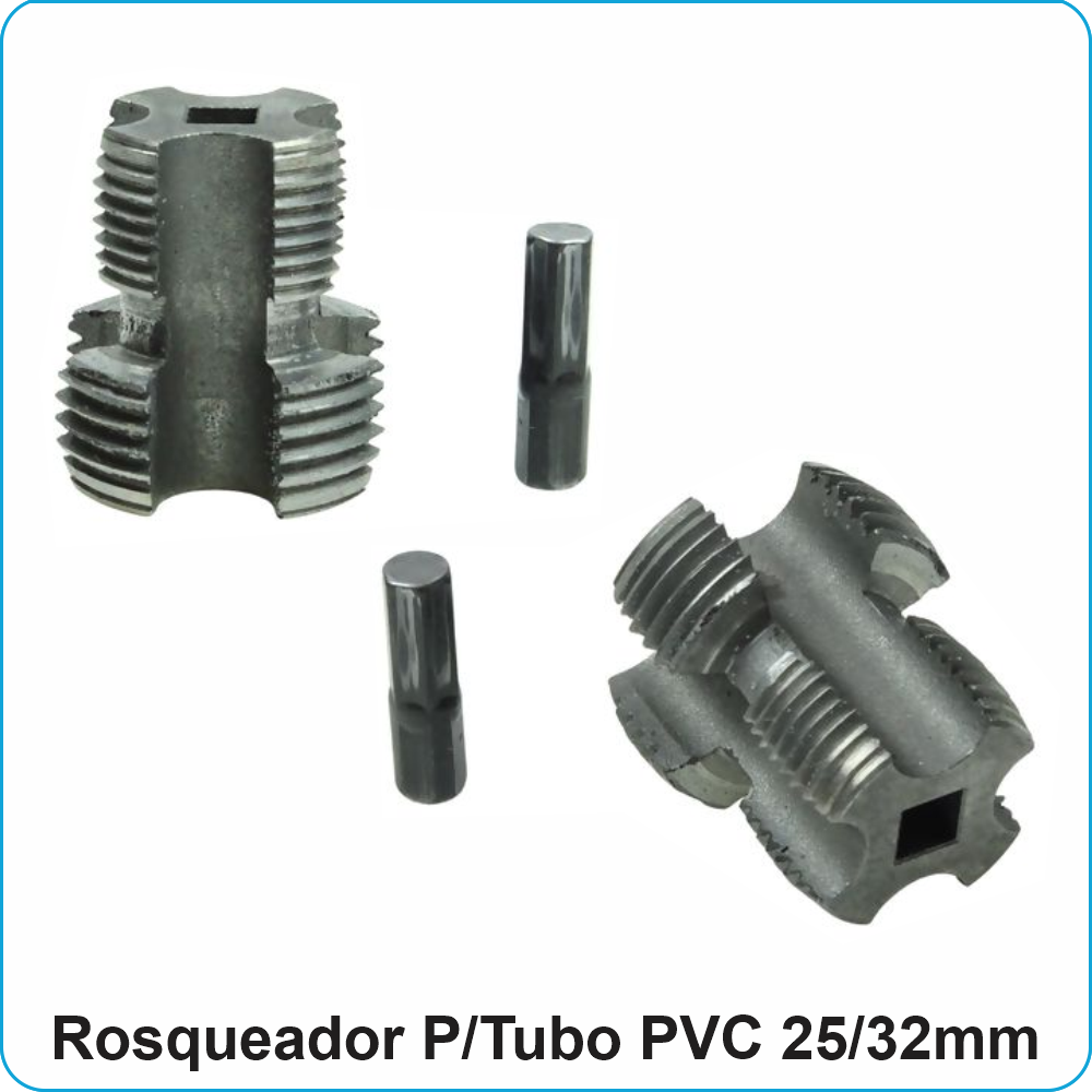 Rosqueador interno Para Tubo PVC 25 e 32mm