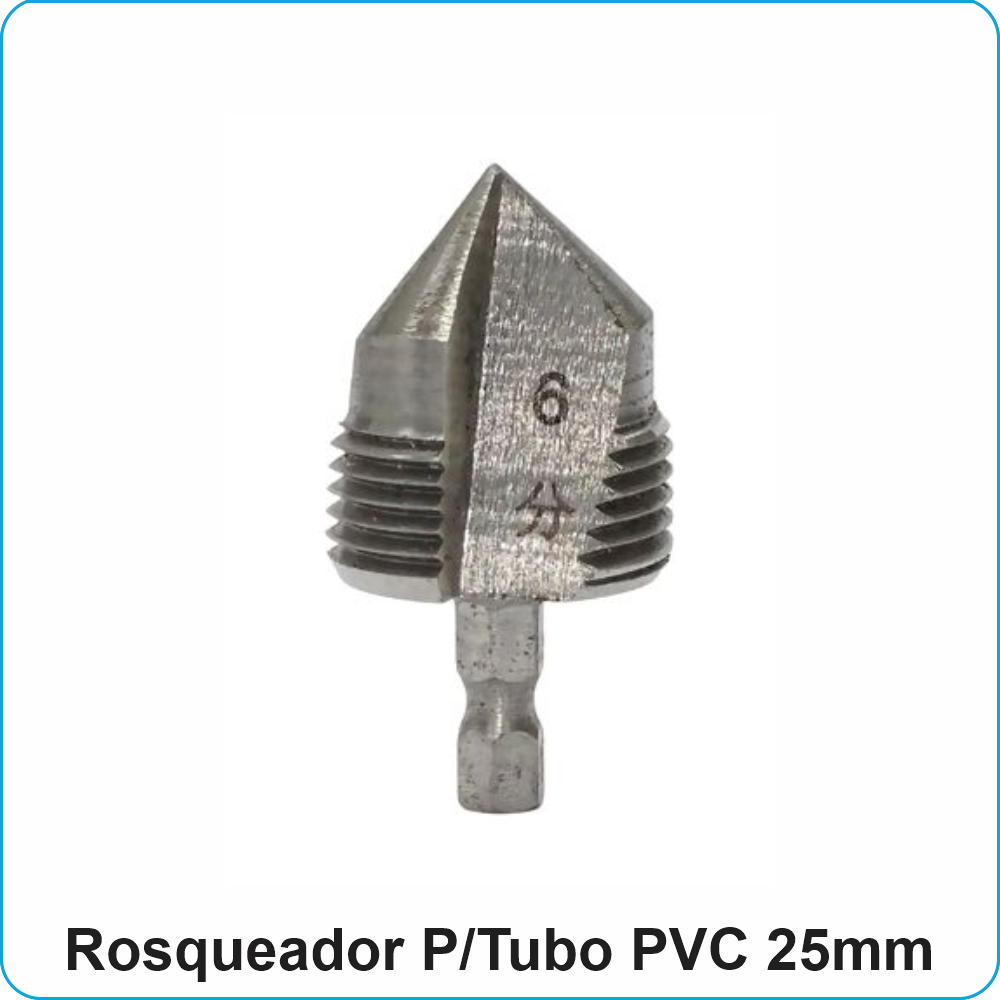 Rosqueador interno Para Tubo PVC 25mm